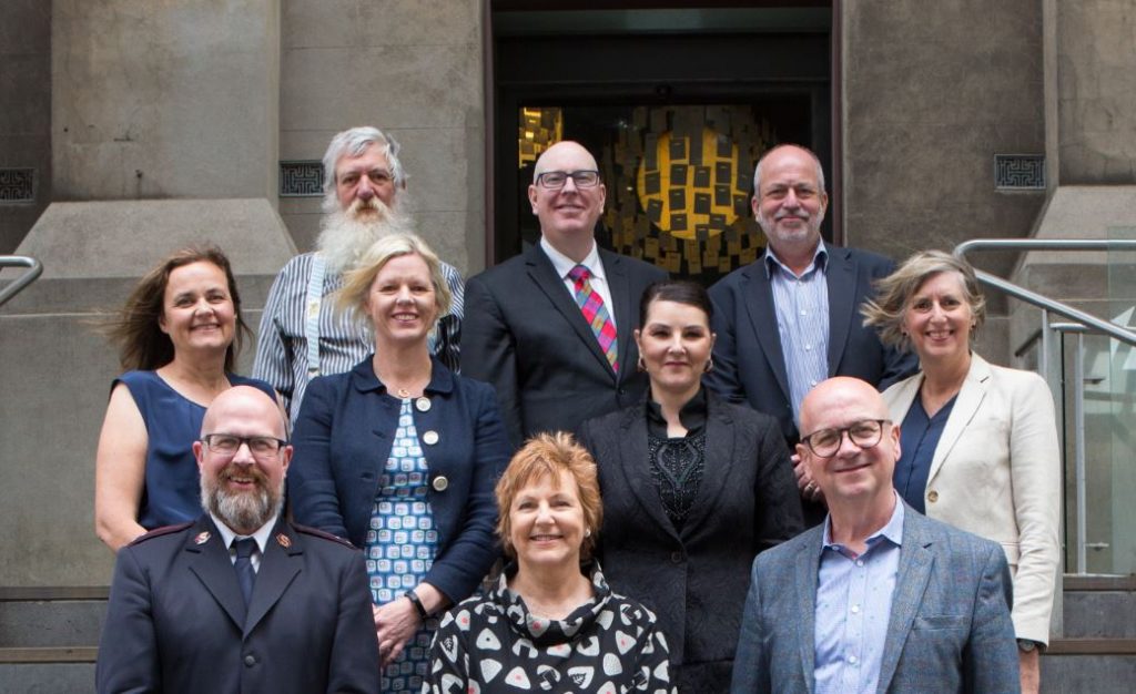 Picture of VCOSS board members at 2018 AGM