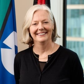 VCOSS Board President Sue White